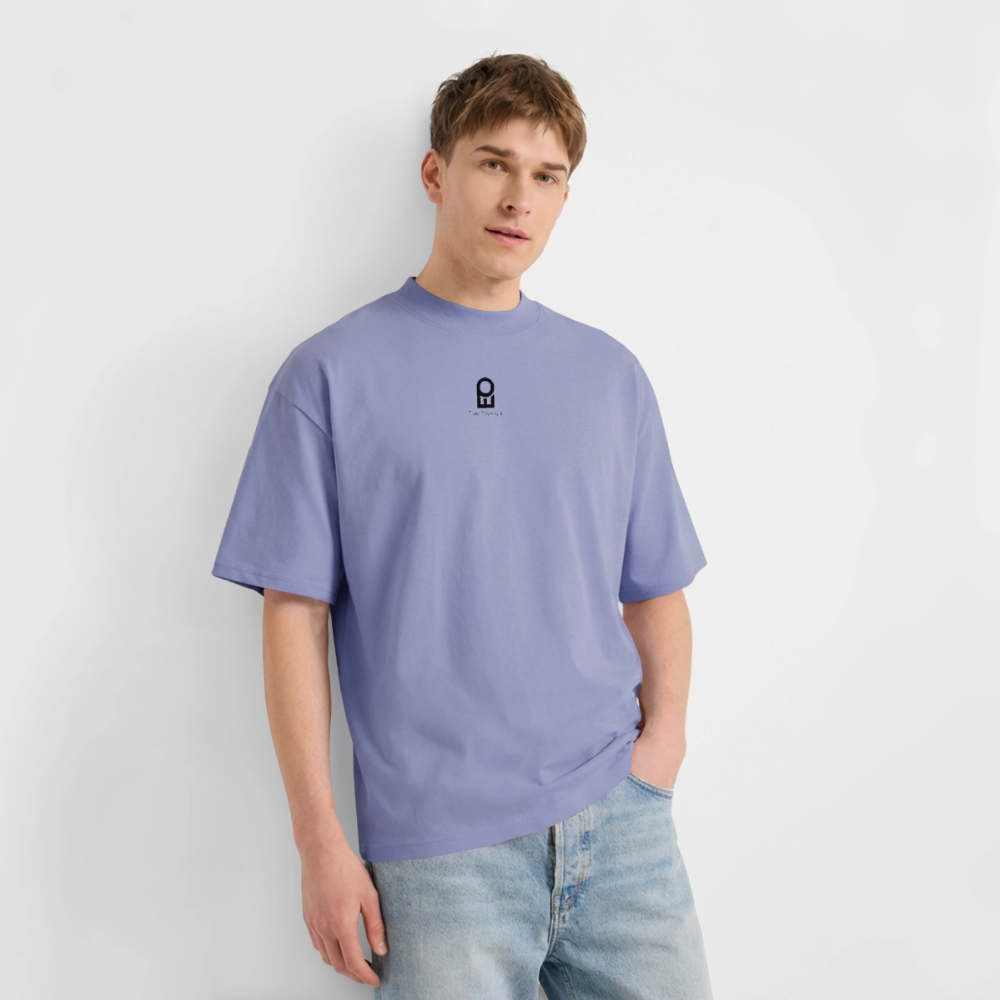 Oversize mit Logo - Violett