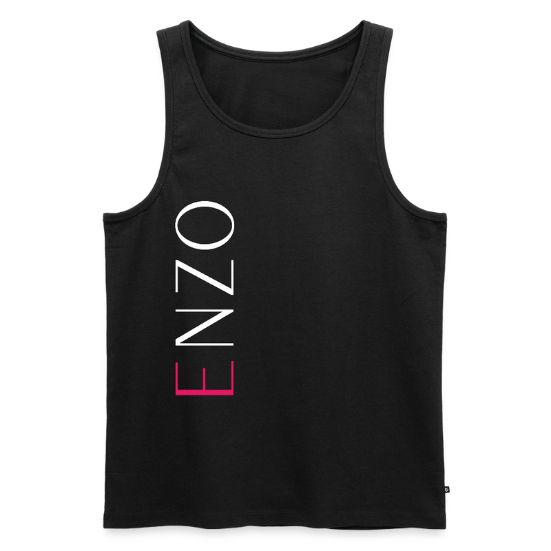 Tank Top Enzo Panzarotti Simple Black