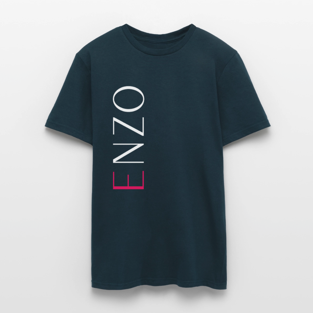 T-Shirt The Enzo Panzarotti Simple Black - Navy