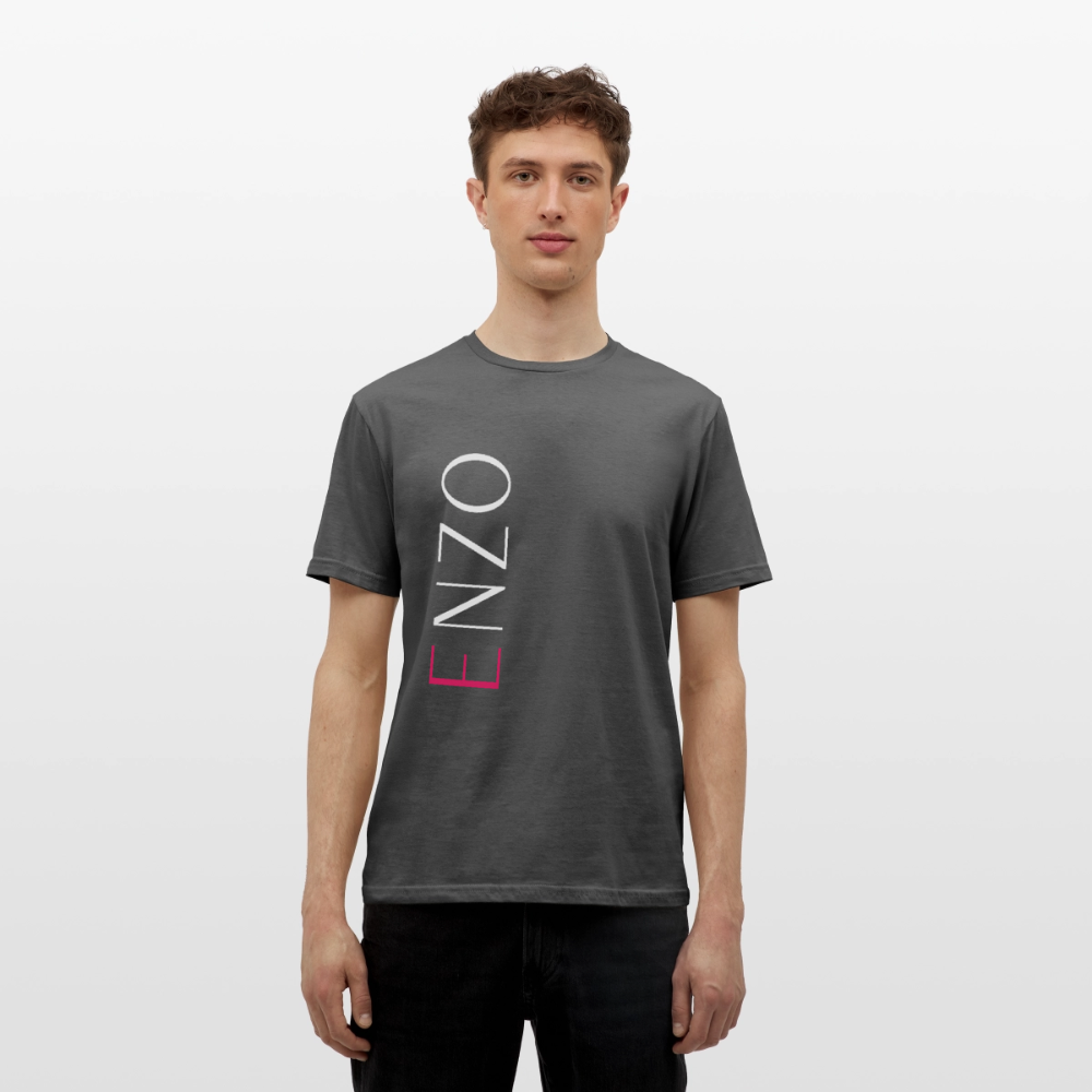 T-Shirt The Enzo Panzarotti Simple Black - Anthrazit