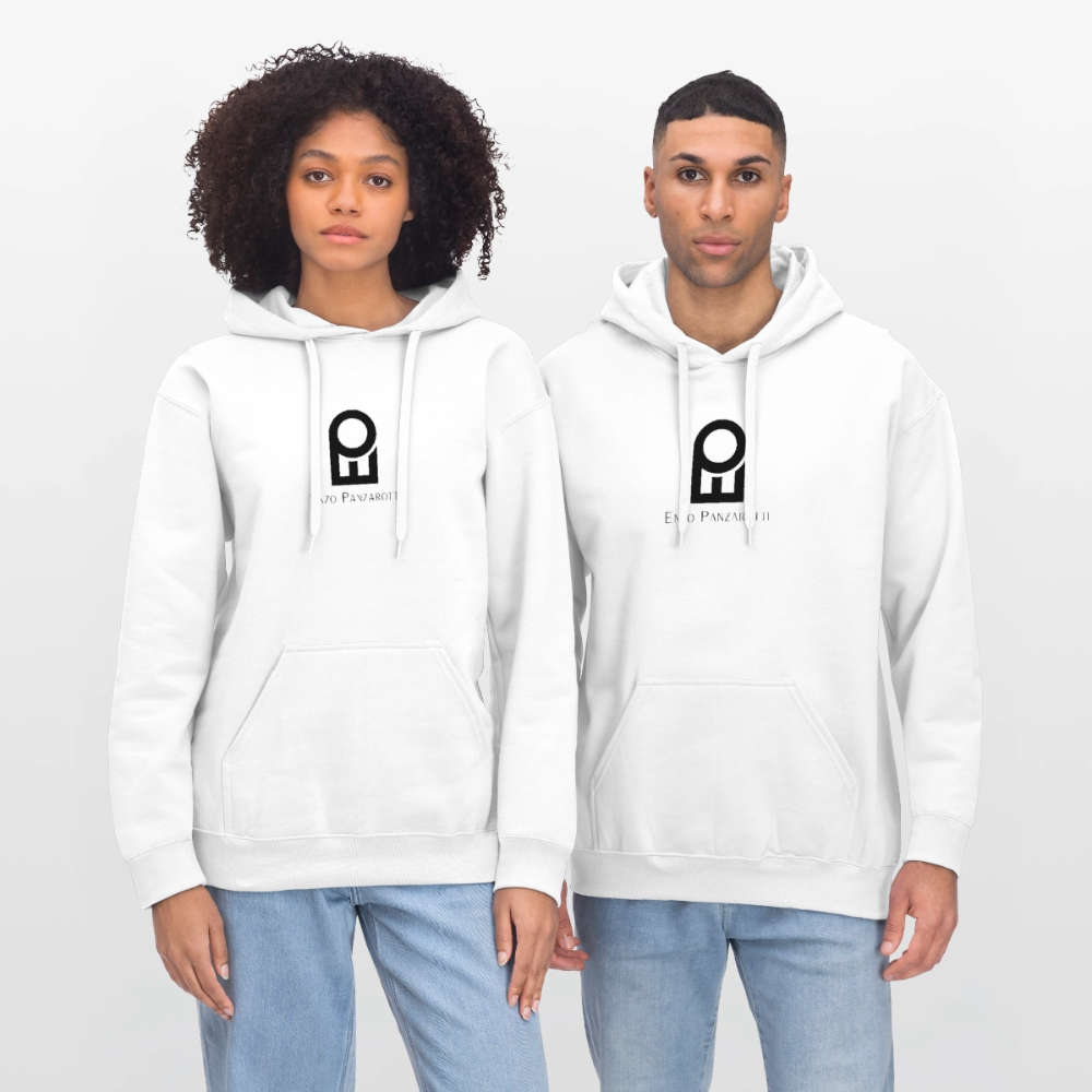 Hoodie mit Logo - Weiß