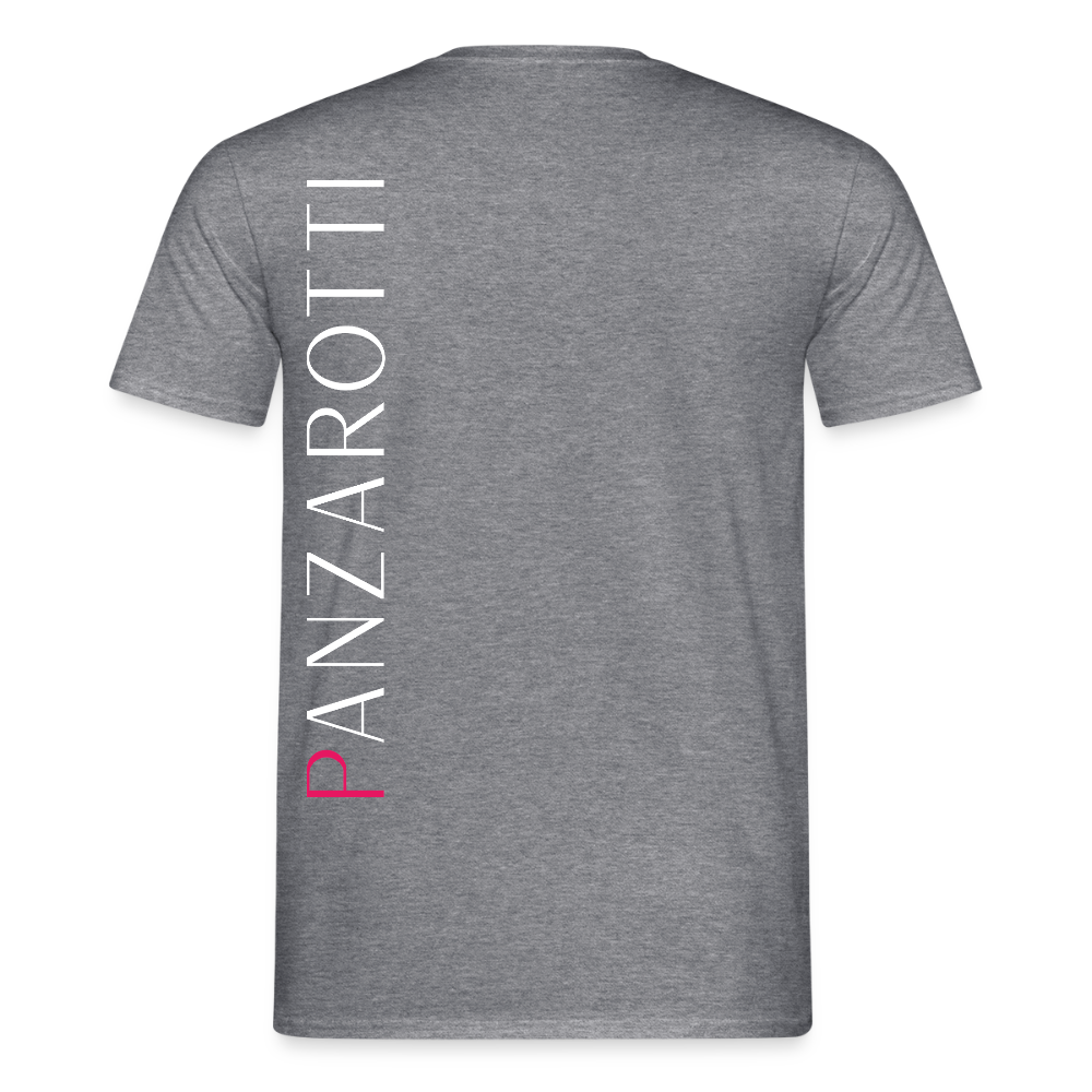 T-Shirt The Enzo Panzarotti Simple Black - Graphit meliert