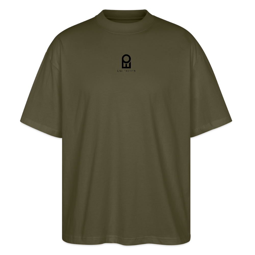 Oversize mit Logo - Khaki