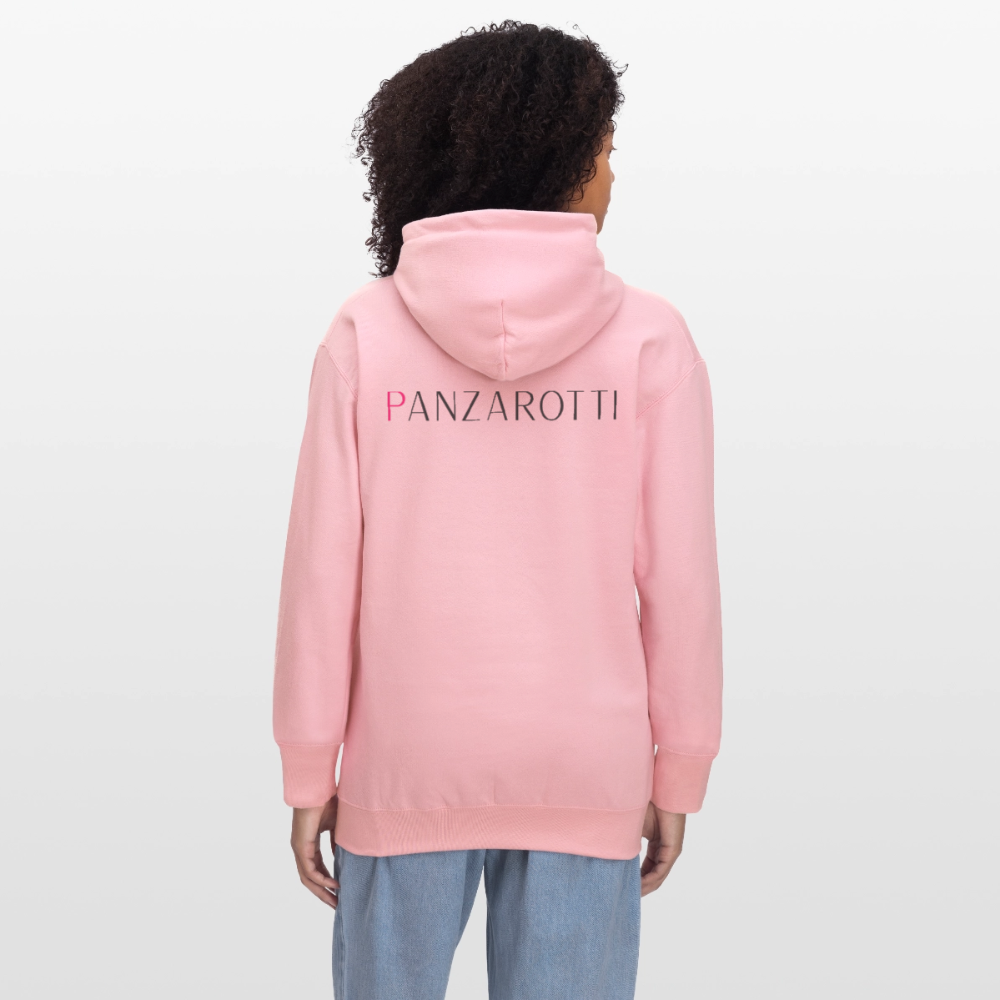 Hoodie mit Logo - Hellrosa