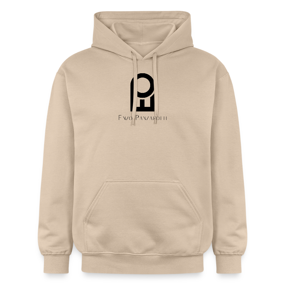 Hoodie mit Logo - Sand