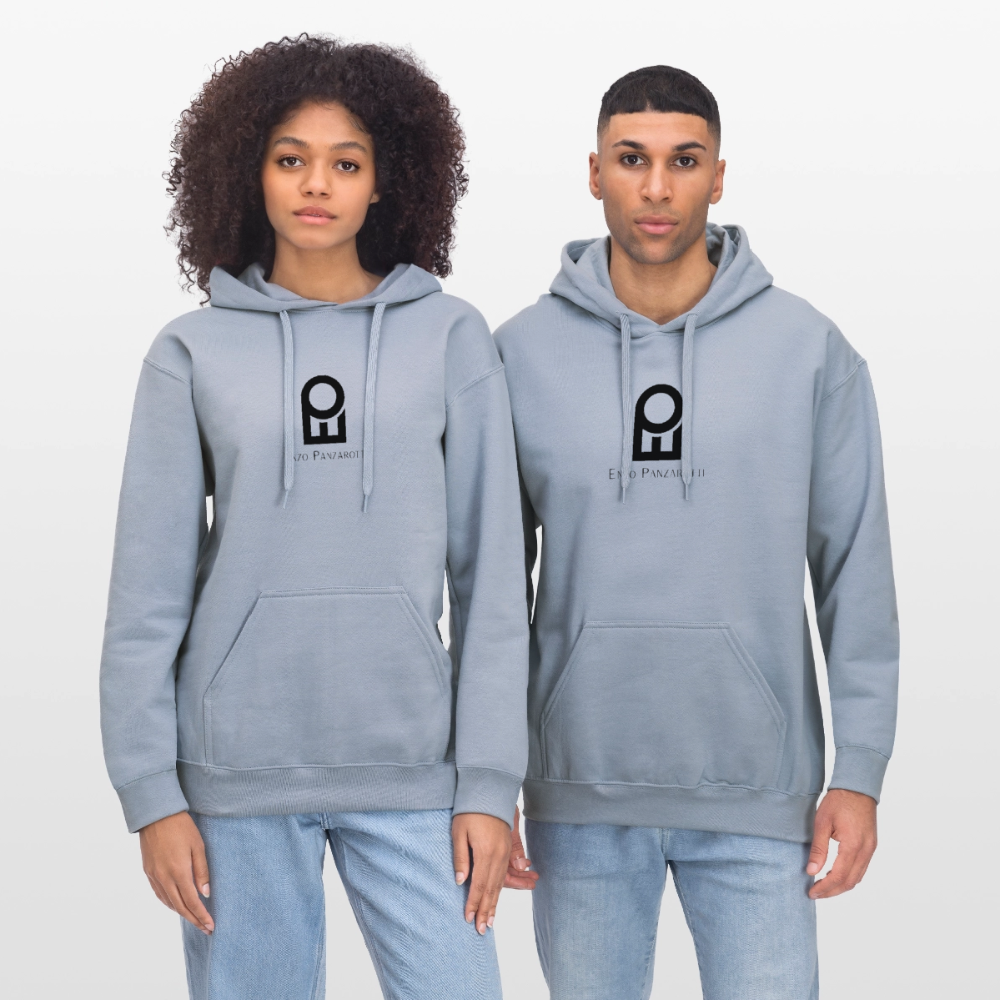 Hoodie mit Logo - Blau