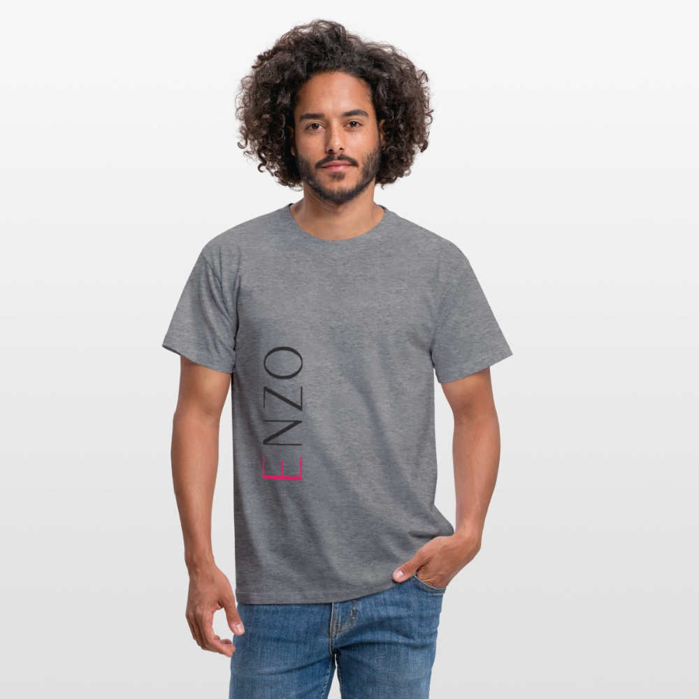 T-Shirt The Enzo Panzarotti Simple - Graphit meliert