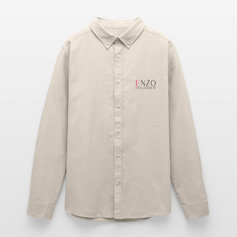 Oxford Shirt Enzo Panzarotti Simple - Beige