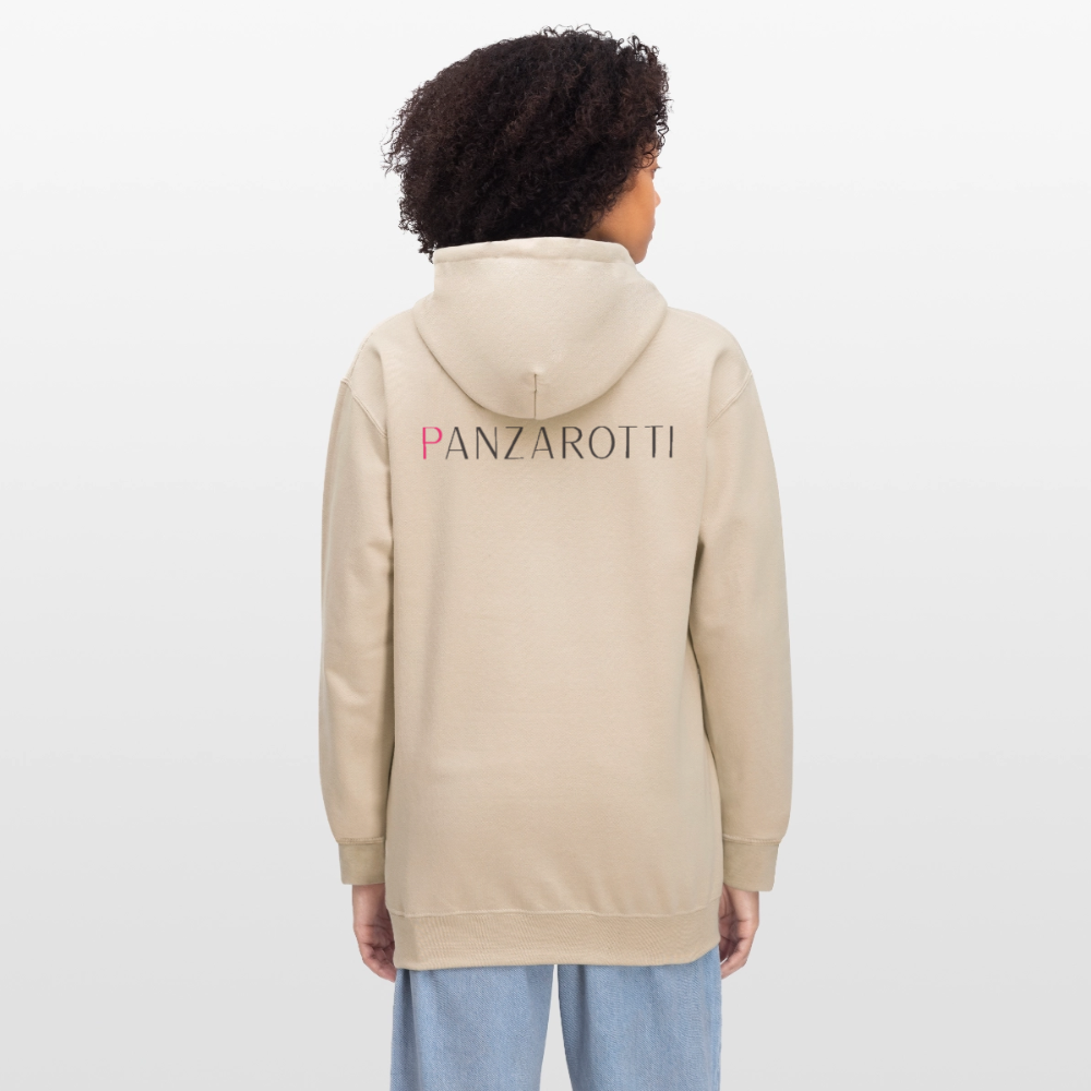 Hoodie mit Logo - Sand