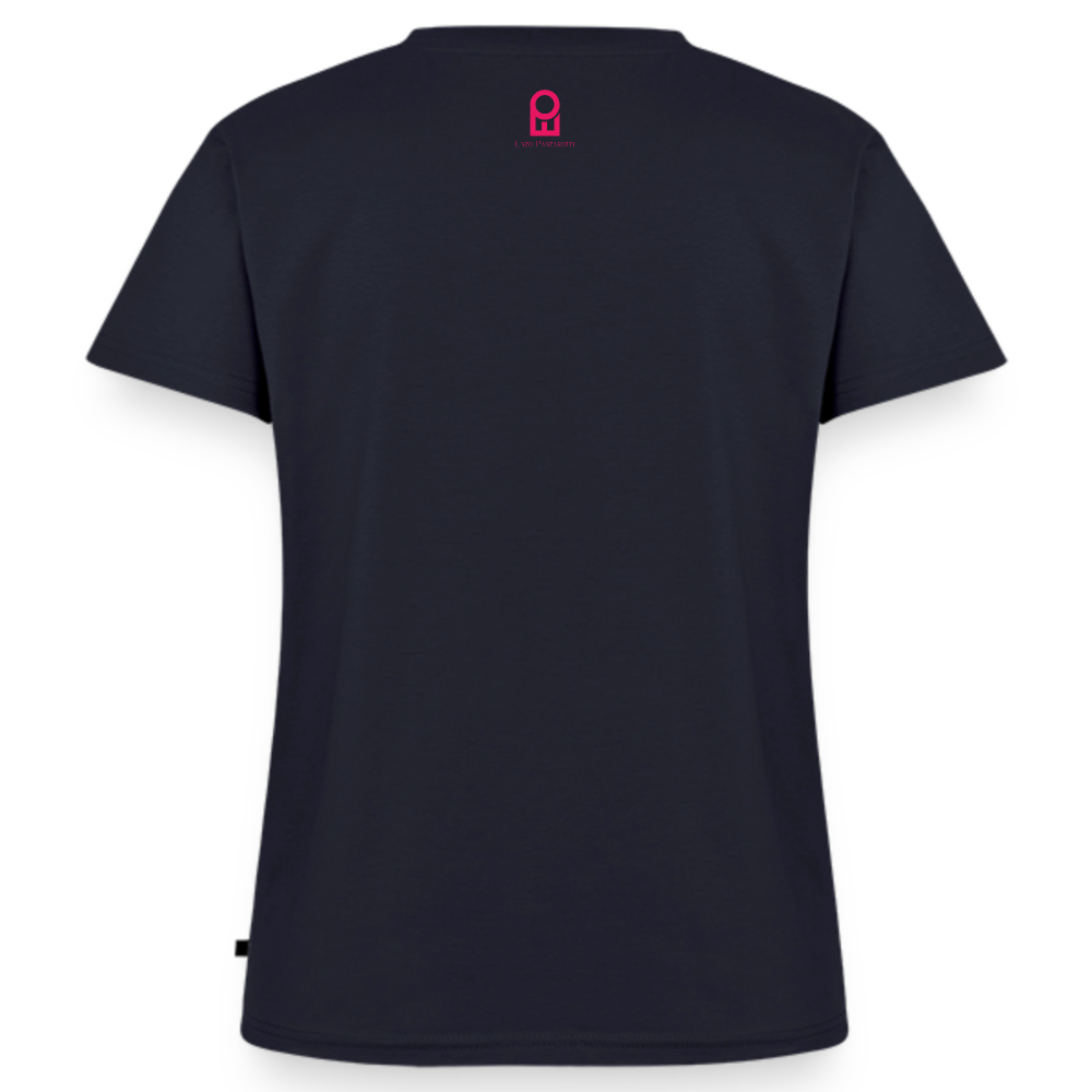 Frauen Bio-T-Shirt Enzo Panzarotti - Navy