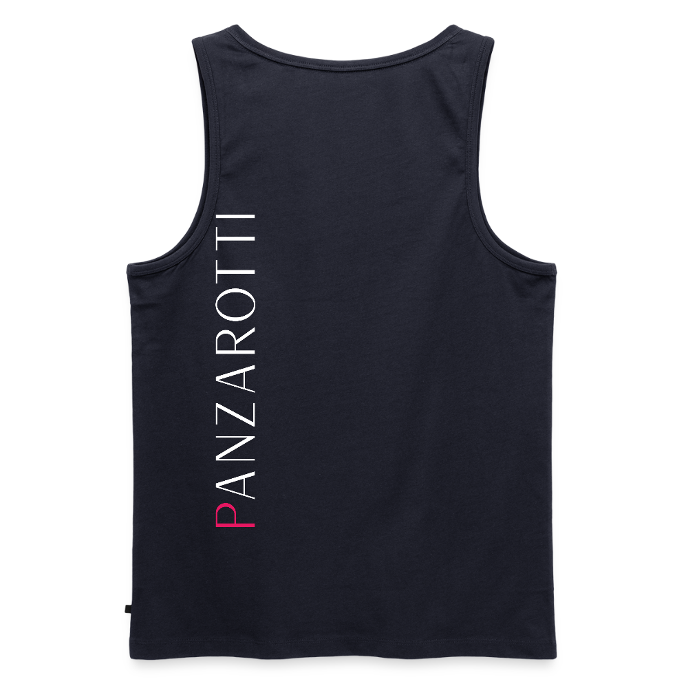 Tank Top Enzo Panzarotti Simple Black - Navy