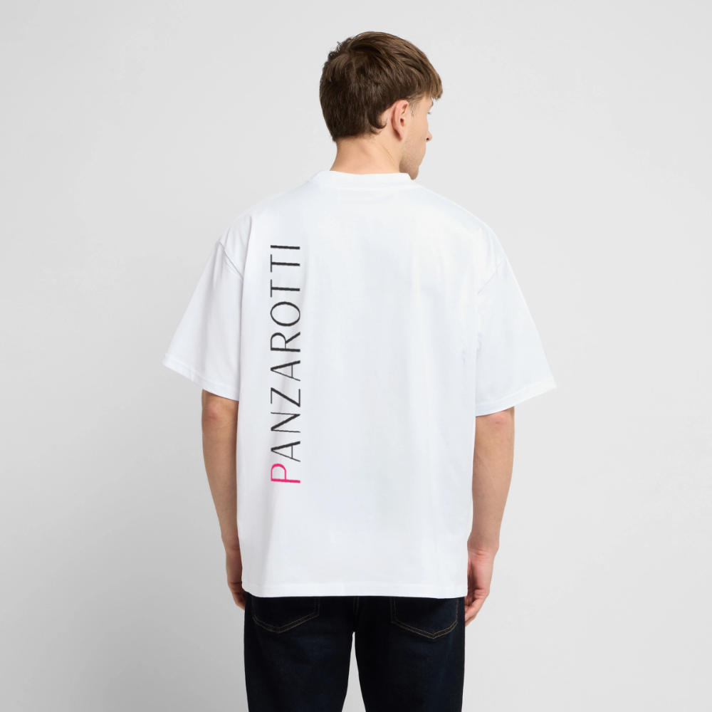 Heavy Oversize T-Shirt T-Shirt The Enzo Panzarotti Simple - Weiß