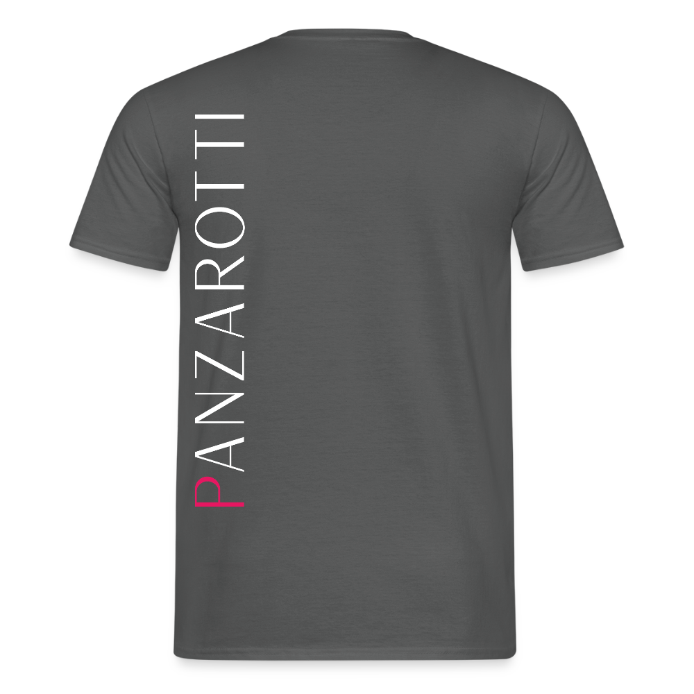 T-Shirt The Enzo Panzarotti Simple Black - Anthrazit
