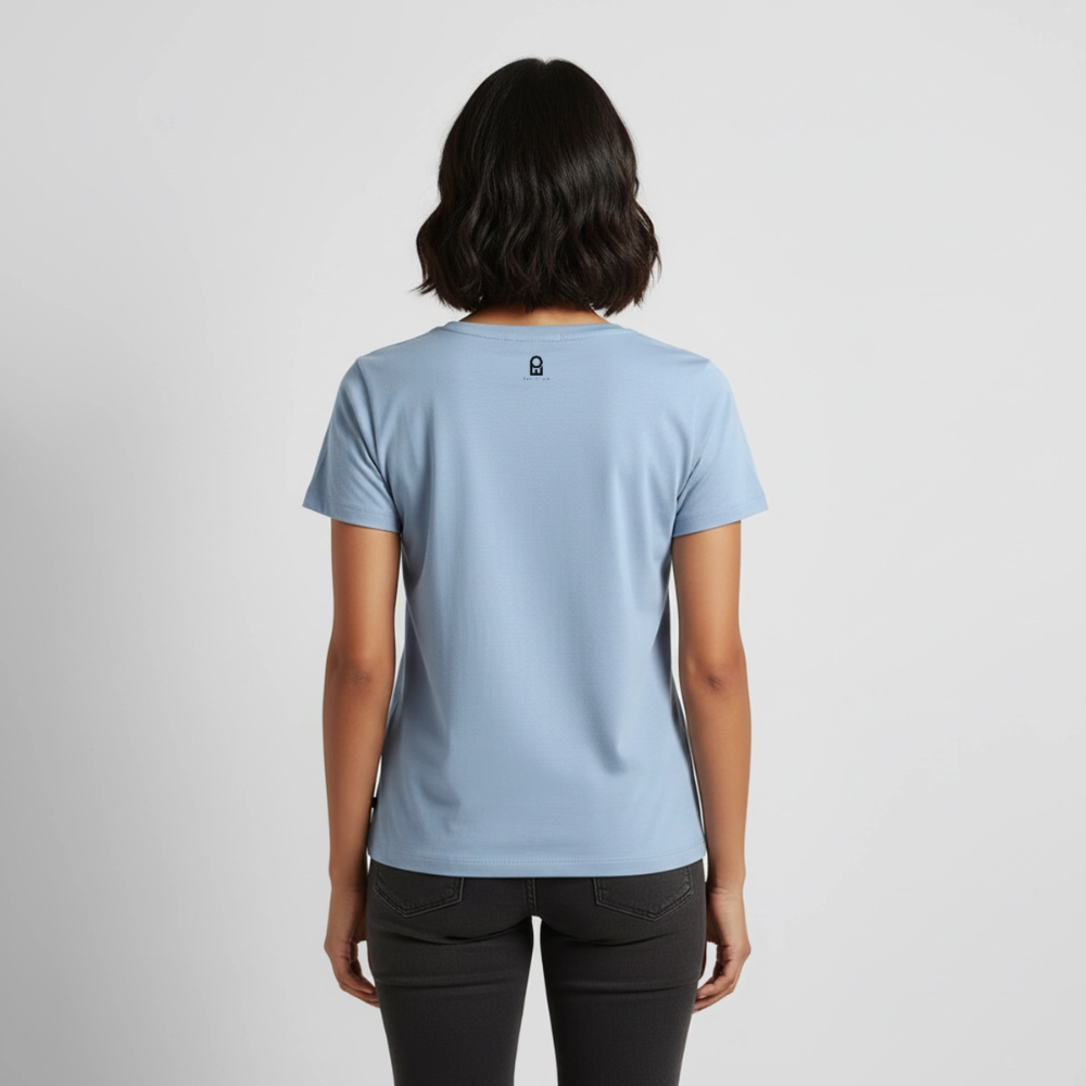 Frauen Premium T-Shirt - Hellblau