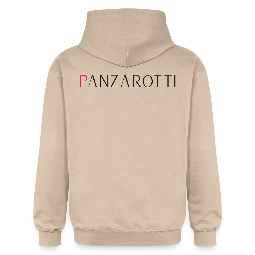 Hoodie mit Logo - Sand