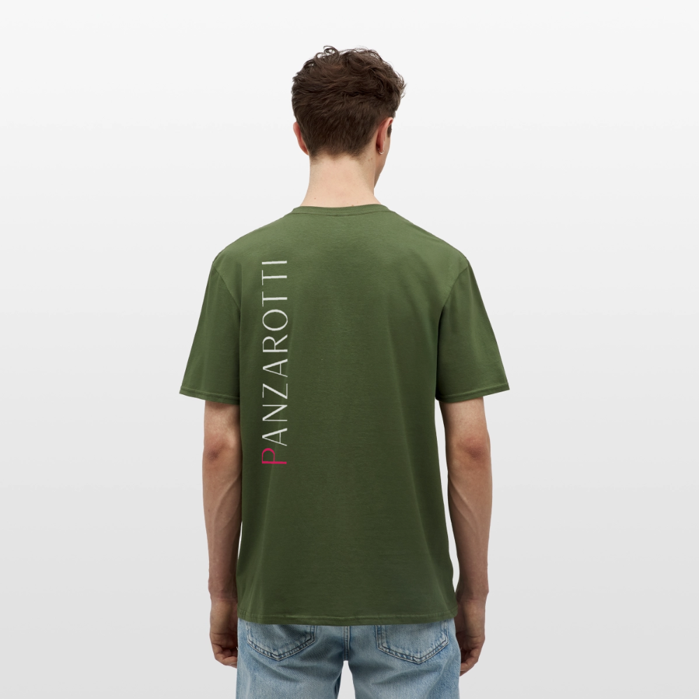 T-Shirt The Enzo Panzarotti Simple Black - Militärgrün