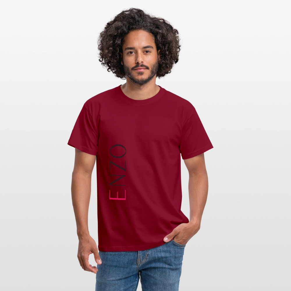 T-Shirt The Enzo Panzarotti Simple - Ziegelrot