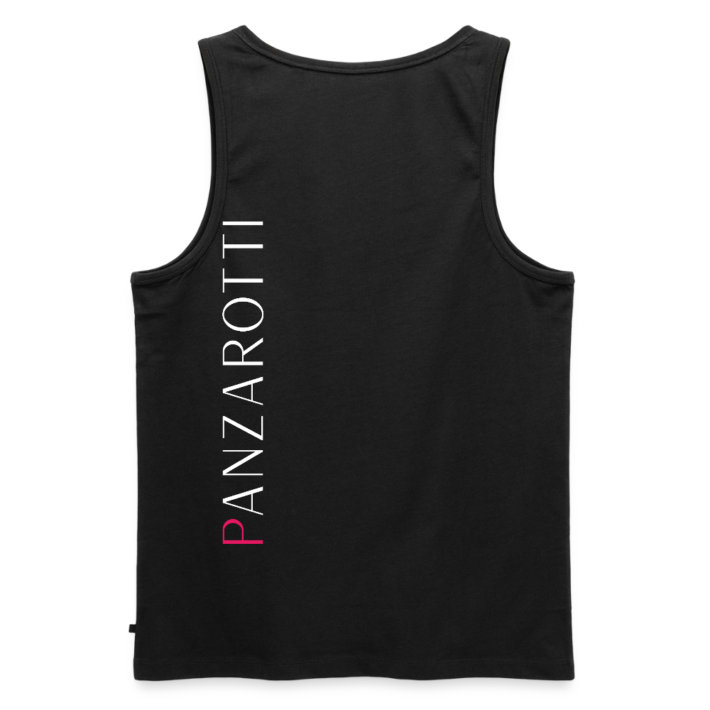 Tank Top Enzo Panzarotti Simple Black - Schwarz