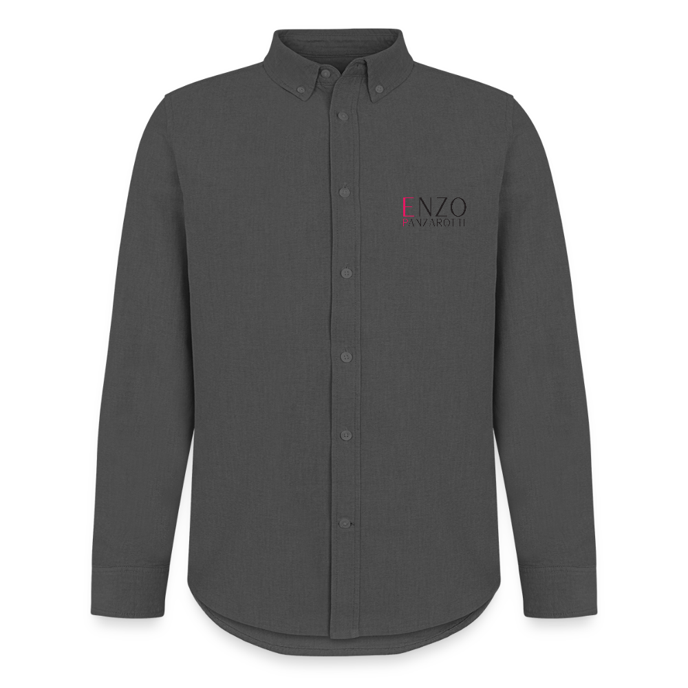 Oxford Shirt Enzo Panzarotti Simple - Anthrazit
