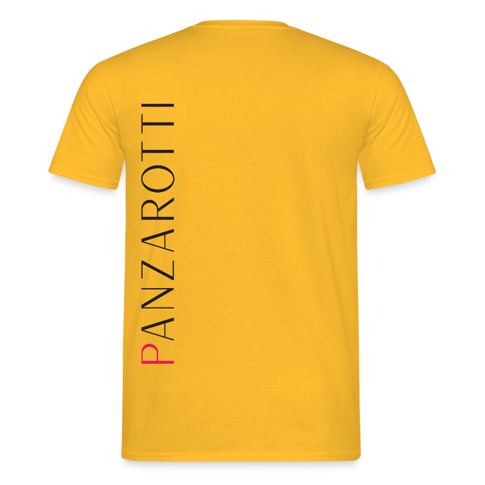 T-Shirt The Enzo Panzarotti Simple - Gelb