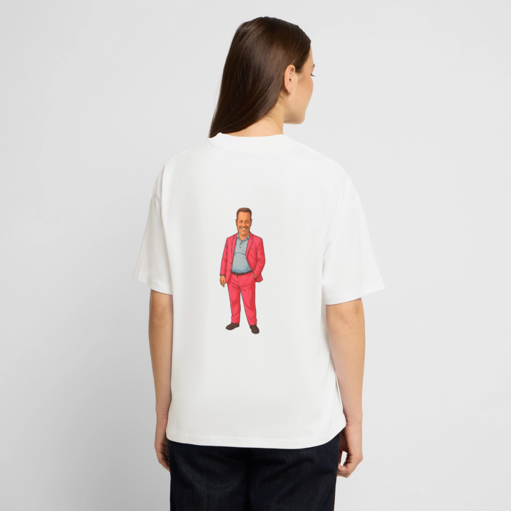 Stanley/Stella Oversized Unisex Bio T-Shirt Blaster 2.0 - Weiß