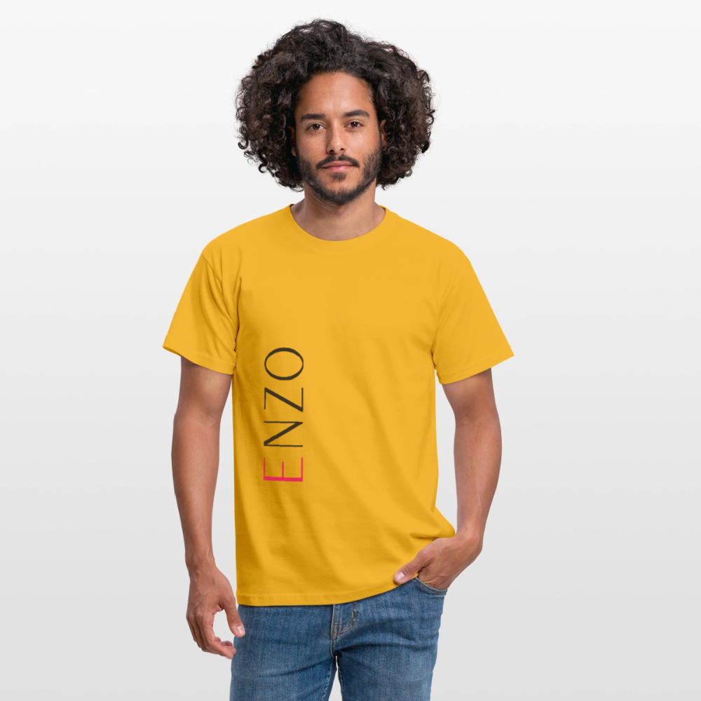T-Shirt The Enzo Panzarotti Simple - Gelb