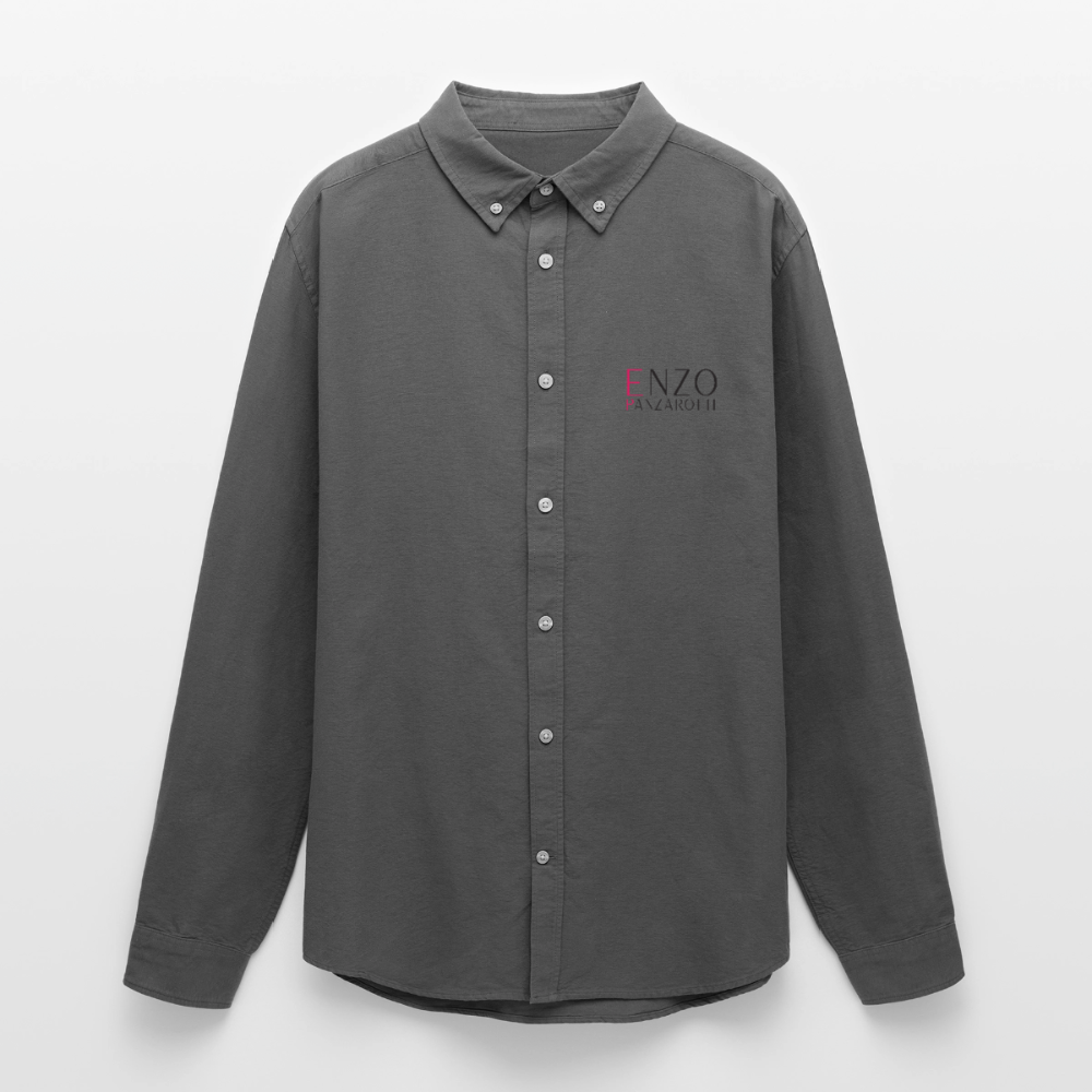 Oxford Shirt Enzo Panzarotti Simple - Anthrazit