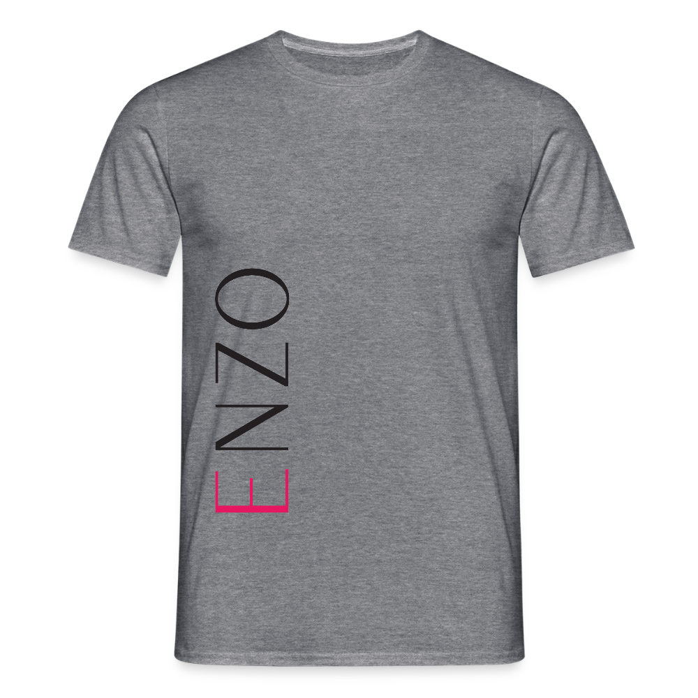 T-Shirt The Enzo Panzarotti Simple - Graphit meliert