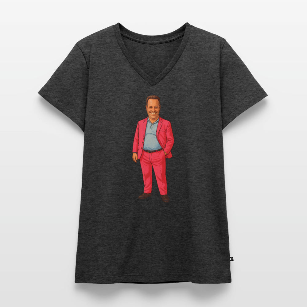 Frauen Bio-T-Shirt Enzo Panzarotti - Anthrazit meliert