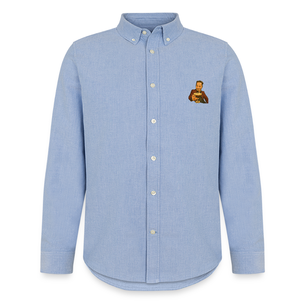 Oxford Shirt Enzo Enjoy - Carolina Blue
