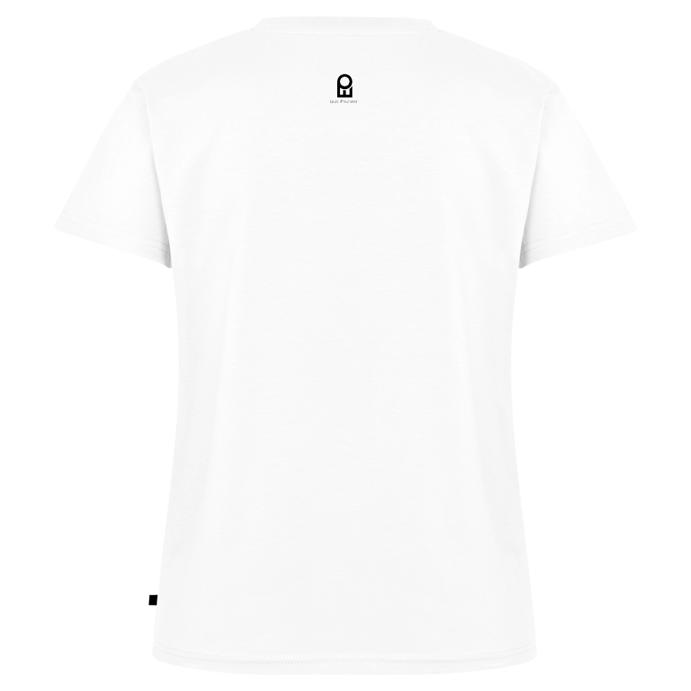 Freiheit über den Wolken - Damen T-Shirt (V) - Weiß