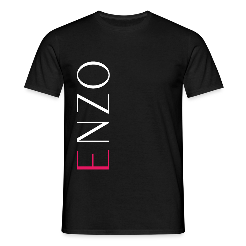 T-Shirt The Enzo Panzarotti Simple Black