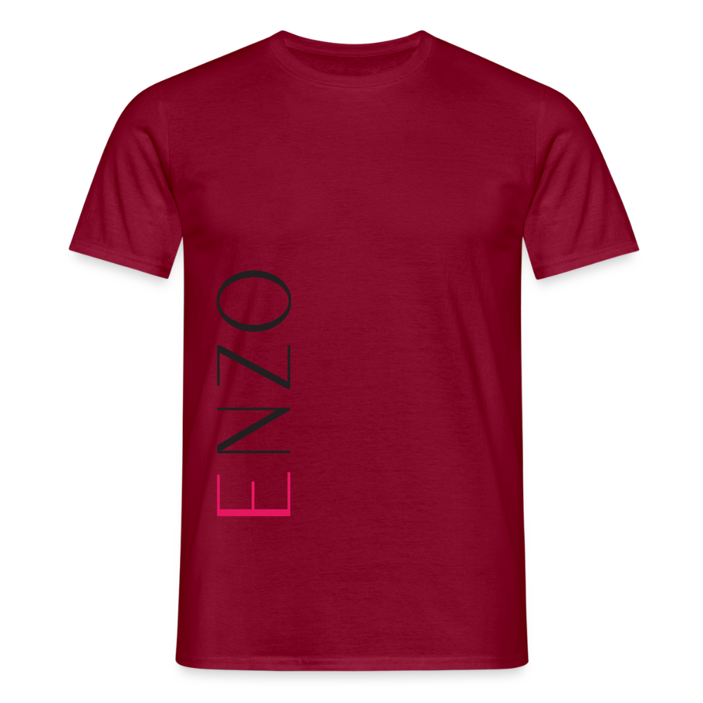 T-Shirt The Enzo Panzarotti Simple - Ziegelrot