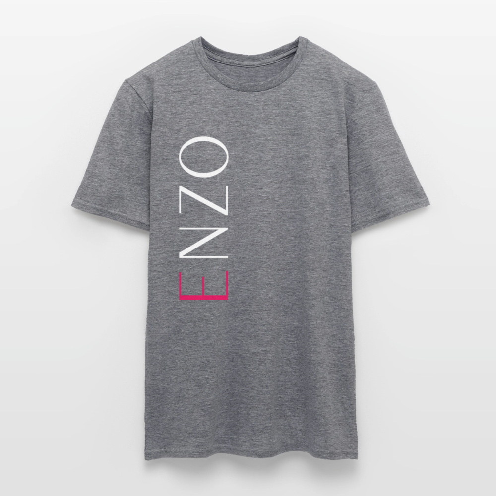 T-Shirt The Enzo Panzarotti Simple Black - Graphit meliert