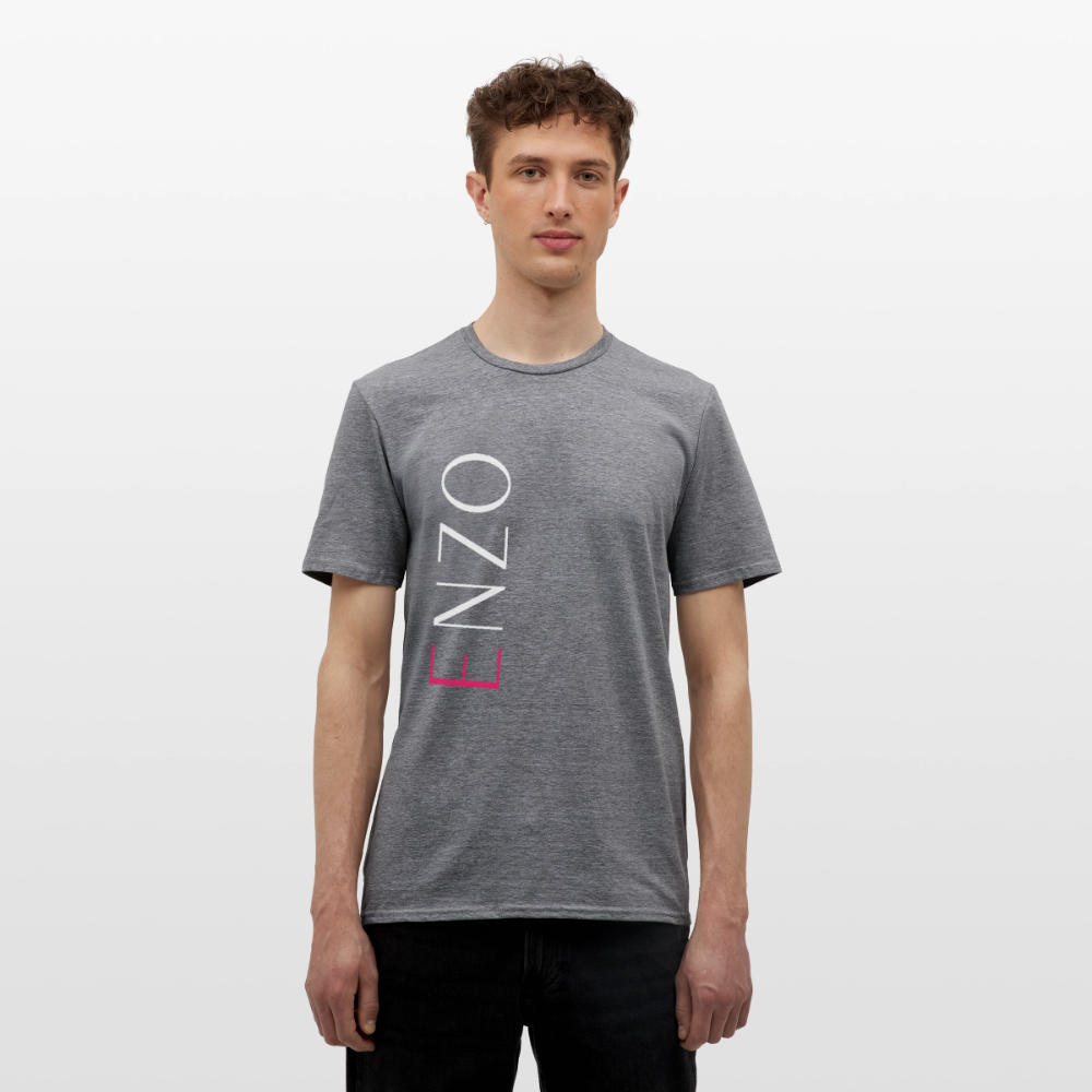 T-Shirt The Enzo Panzarotti Simple Black - Graphit meliert