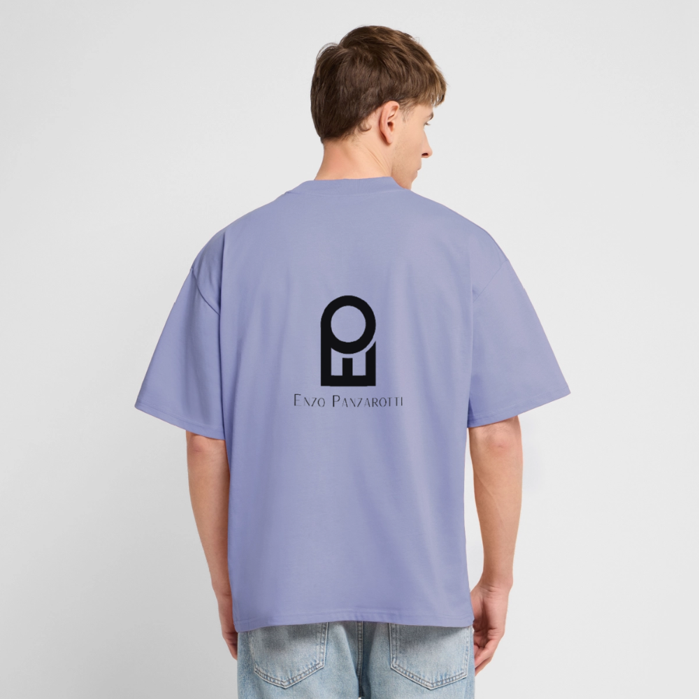 Oversize mit Logo - Violett