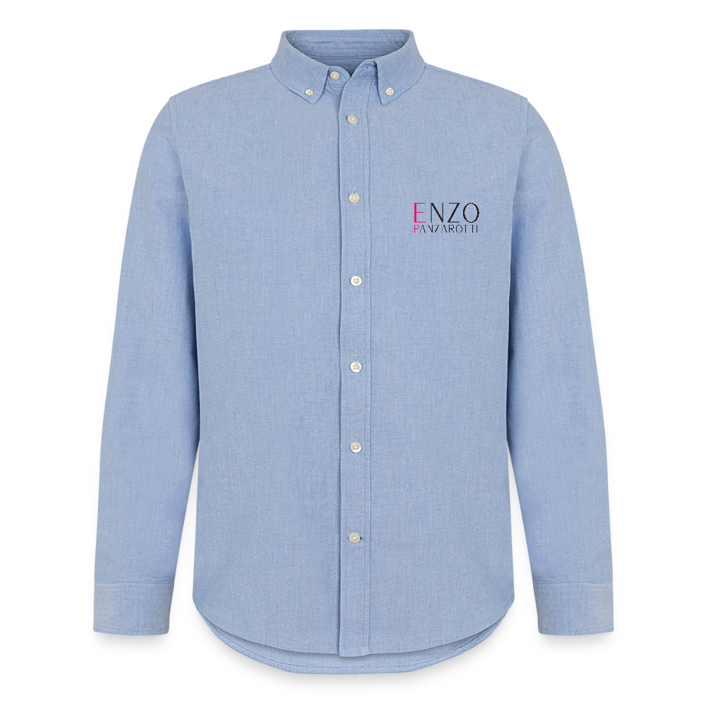 Oxford Shirt Enzo Panzarotti Simple - Carolina Blue