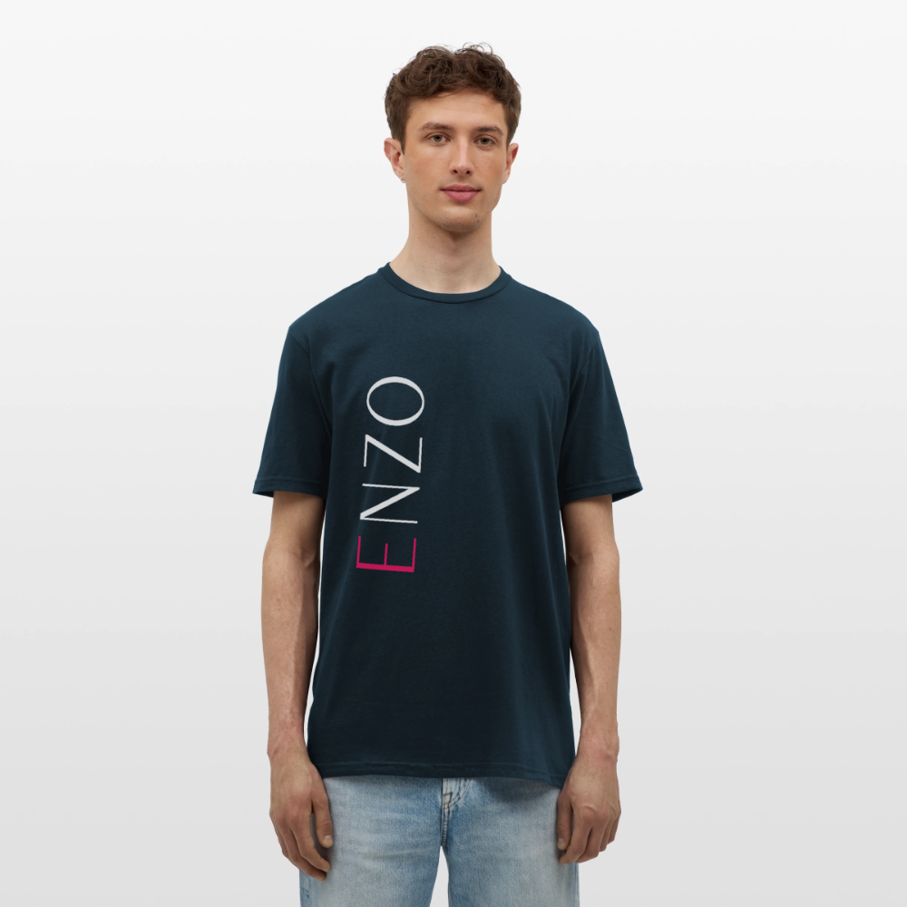 T-Shirt The Enzo Panzarotti Simple Black - Navy