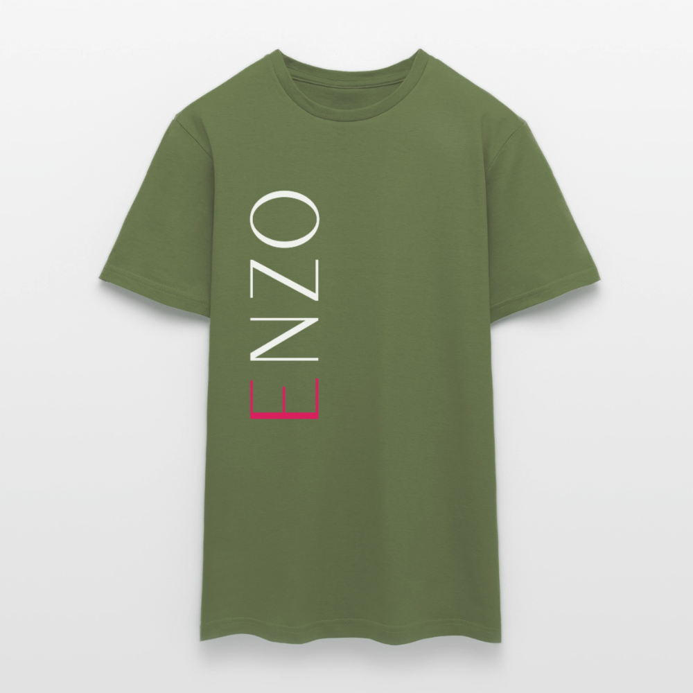 T-Shirt The Enzo Panzarotti Simple Black - Militärgrün