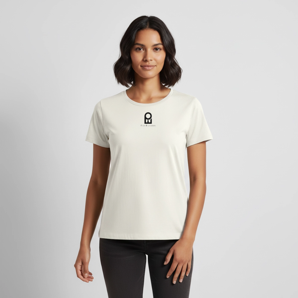 Frauen Premium T-Shirt - Naturweiß