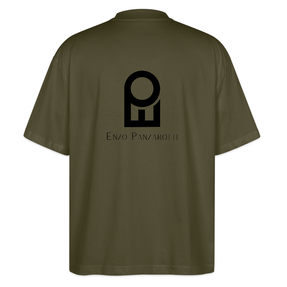 Oversize mit Logo - Khaki