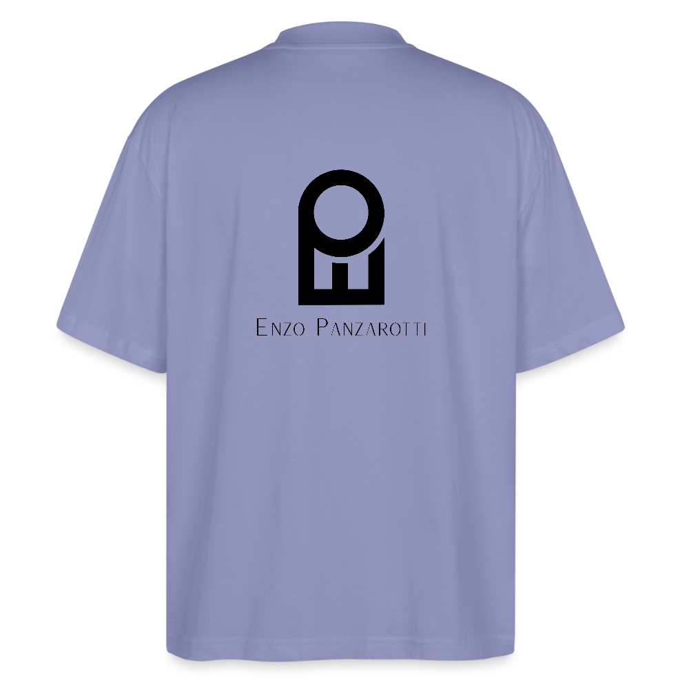 Oversize mit Logo - Violett
