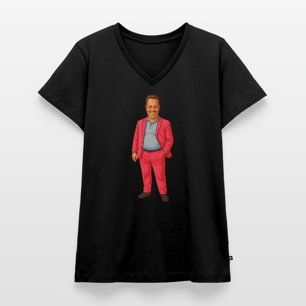 Frauen Bio-T-Shirt Enzo Panzarotti - Schwarz