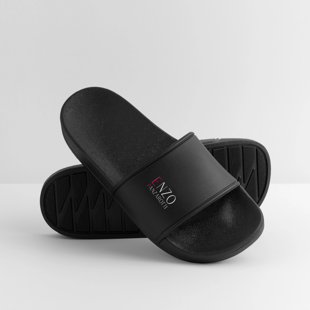 Badelatschen Enzo Panzarotti Simple Black - Schwarz