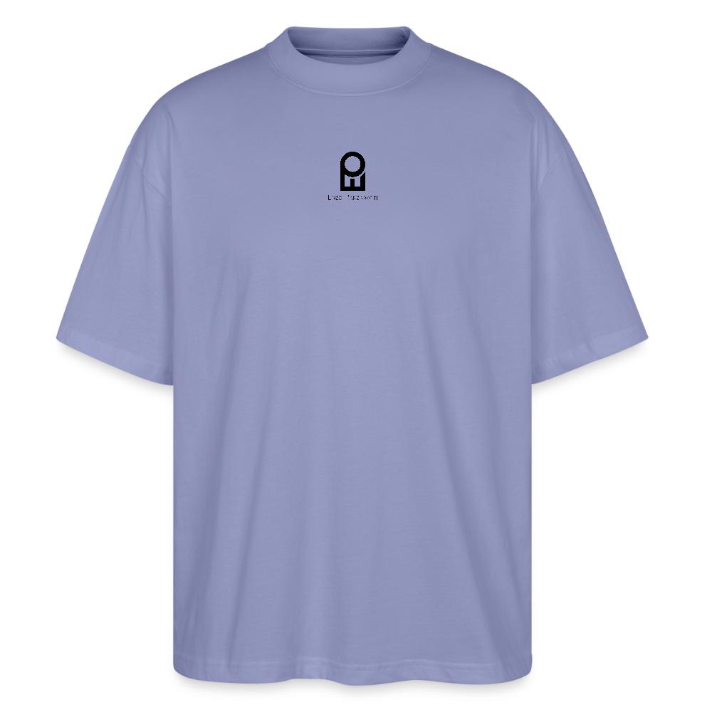 Oversize mit Logo - Violett