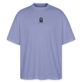 Oversize mit Logo - Violett