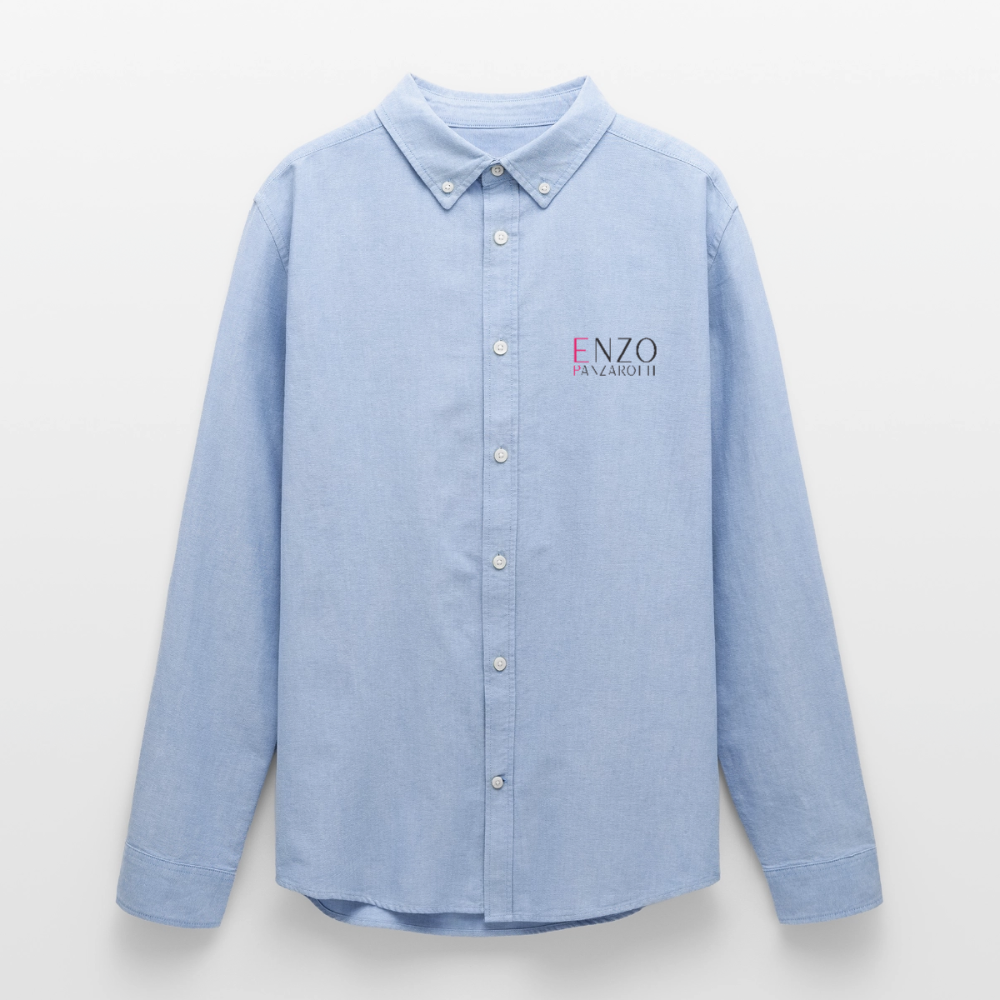 Oxford Shirt Enzo Panzarotti Simple - Carolina Blue