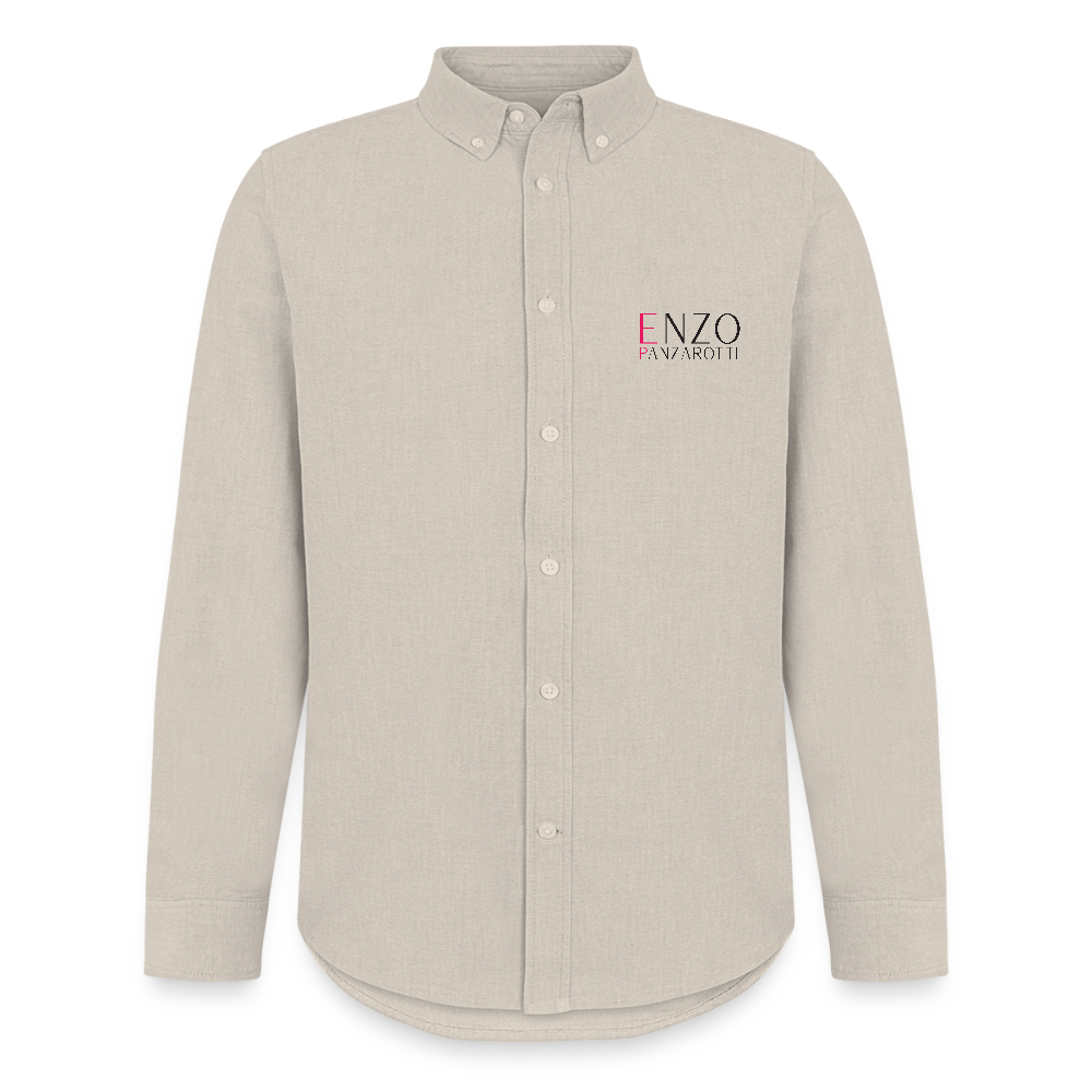 Oxford Shirt Enzo Panzarotti Simple - Beige