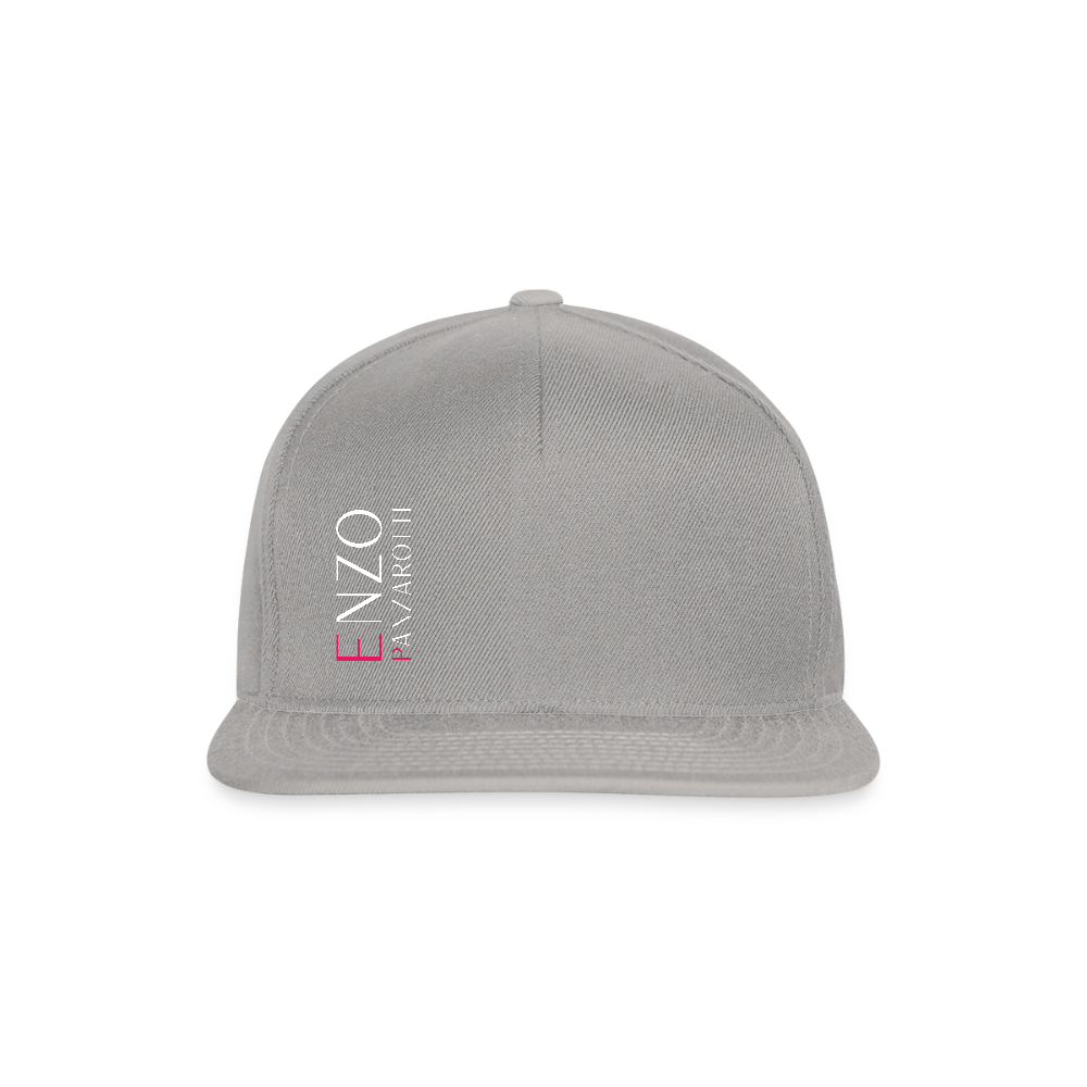 Snapback Cap Enzo Panzarotti Simple - Graphit/Graphit
