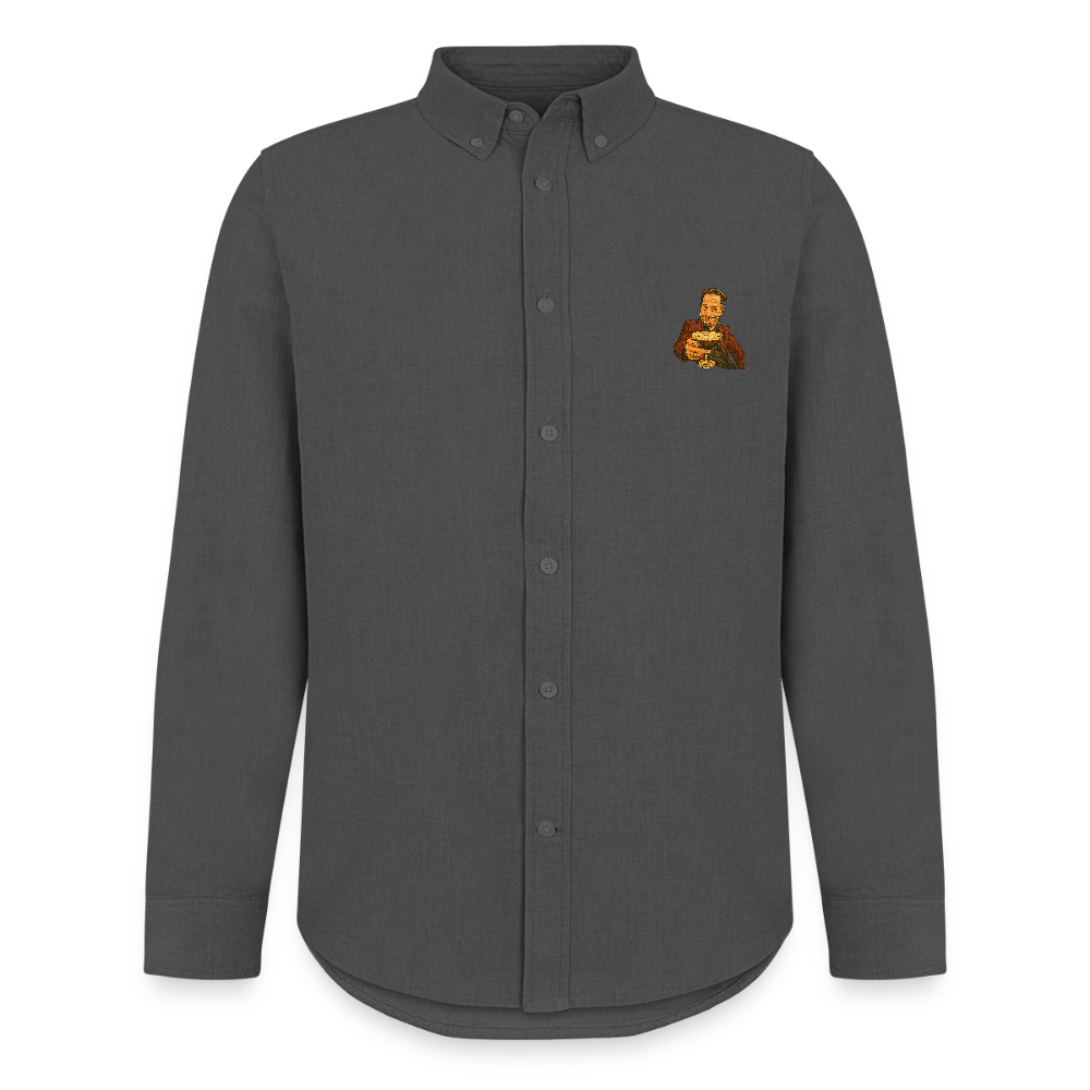 Oxford Shirt Enzo Enjoy - Anthrazit